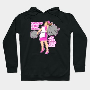 Weightlifting Housewife / version 2 Hoodie